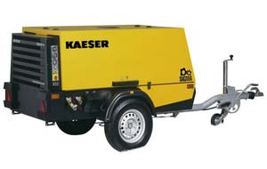 Передвижной компрессор с дизельным приводом KAESER M 70