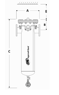 Ingersoll Rand размеры схема
